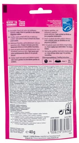 Vitakraft Triggles - Friandise pour Chats au Colin - Recette sans sucre ajouté (1 x 40g)