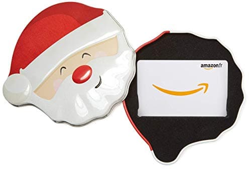 Carte Cadeau Amazon.fr - Dans un coffret Père Noël Tout Sourire