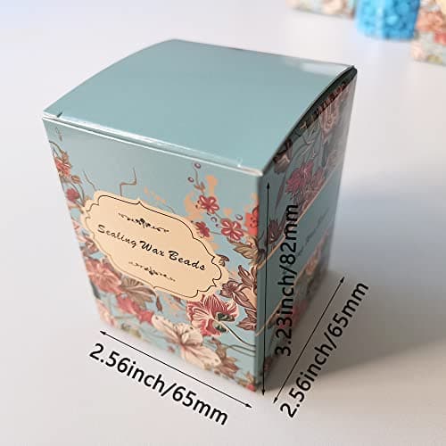 400 Pièces Perles de Cire à Cacheter pour Sceau de Cire, Perles de Sceau de Cire PORXFLY Idéales pour les Invitations de Mariage,les Enveloppes de Cartes (Rouge)