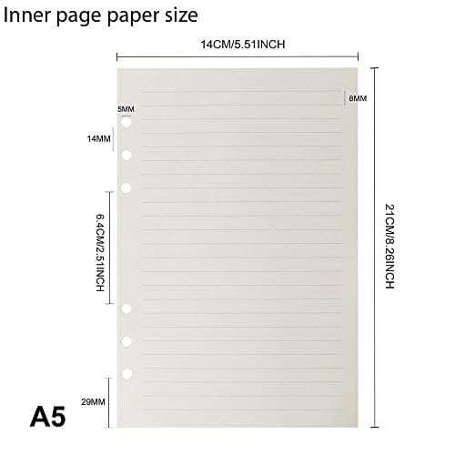 A5 Carnet, Cahier,Journal Intime, de cuir Notebook Rechargeable Voyageurs Carnet de Croquis Vintage Noël Saint Valentin Cadeaux Mariage Anniversaire Retraite Cadeaux pour Filles Garçons(Arbre Brun)