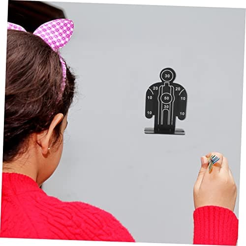 ifundom 40 Pièces Jouet Cible Jouet interactif pour Enfants Jeu de fléchettes Debout Jouet drôle pour Enfants Fun Jouets Enfants Jeu de fléchettes réutilisable pour Les Enfants Plastique