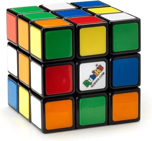 RUBIK'S CUBE 3X3 - Jeu Casse-Tête Adulte Et Enfant - Rubik’s Cube Magique - Puzzle 3x3 Original Correspondance Couleurs - Puzzle Résolution de Problème - Casse-tête Enfant - Jeu Enfant 8 Ans et +