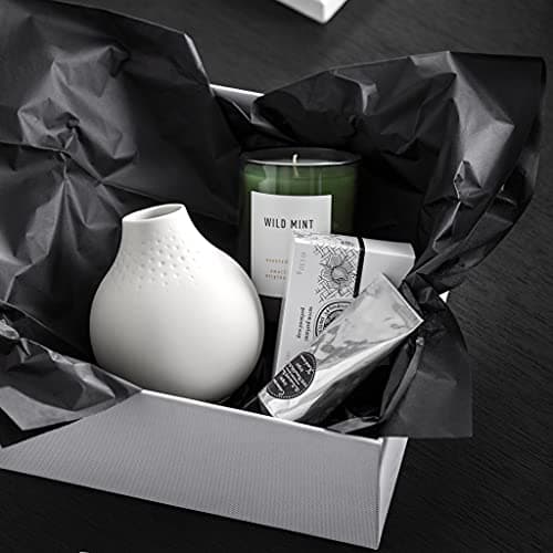 Villeroy & Boch Collier Blanc Vase Perle n°3, 11x11x12 cm, Porcelaine Premium, Blanc