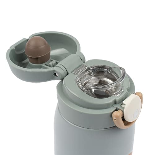 Fabelab Gourde Enfant 320 ml | Gourde Isotherme Pour Les Enfants | Gourde Inox Enfant Inoxydable Sans Bpa | Inoxydable Bouteille Isotherme | Gourde Pour L'école Anti-fuite