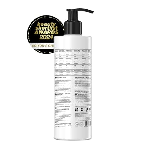 Shampoing Biotine 10000 mcg avec 12 Multivitamines et Minéraux XXL 400ml Shampoing Biotine Cheveux Pousse Rapide I Anti Chute de Cheveux Femme & Anti Chute de Cheveux Homme Shampooing à la Biotine