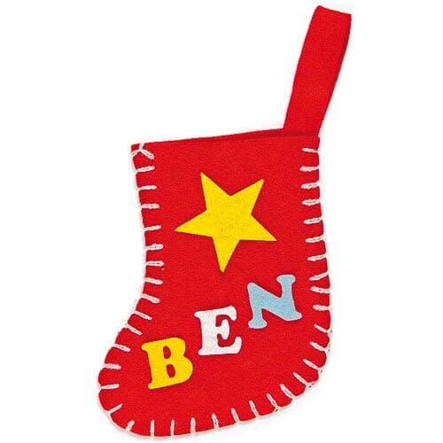 Baker Ross Lettres de l'alphabet en feutrine autocollante (lot de 550) - Pour apprendre l'alphabet en s'amusant