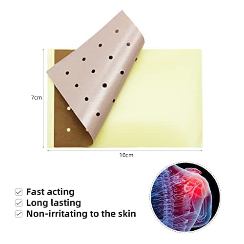 Patch Anti Douleur 20 Pcs, Patch Chauffant, Patch Chauffant Dos Pour Douleurs au Cou, Epaules, Articulations