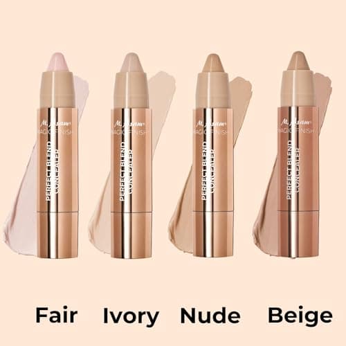 M. Asam MAGIC FINISH Perfect Blend Correcteur Fair (3 g) – Stick correcteur nude pour un teint immaculé, yeux makeup, camoufle cernes et imperfections, effet filtre immédiat