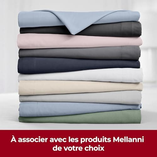 Mellanni Drap Housse 180x200 Bonnet 40 Cm - Doux, Résistant, Anti-Plis, Élastique Tout Autour - (180x200 cm, Pistache)
