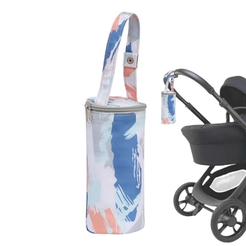 Sac isolant pour biberon,sac pour biberon et nourriture, Pochette isolante pour porte-bouteille, Sac isolant chauffe-lait, sac isotherme pour lait maternel, sac de bouteille isolé et anti-fuite pour l