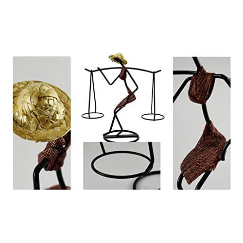 Bougeoirs De Caractère Pastoral, Bougeoirs Romantiques, Décoration De Table pour Les Filles pour Bureau Décoration 22,0 * 13,0 * 25,0 Cm,Candle05