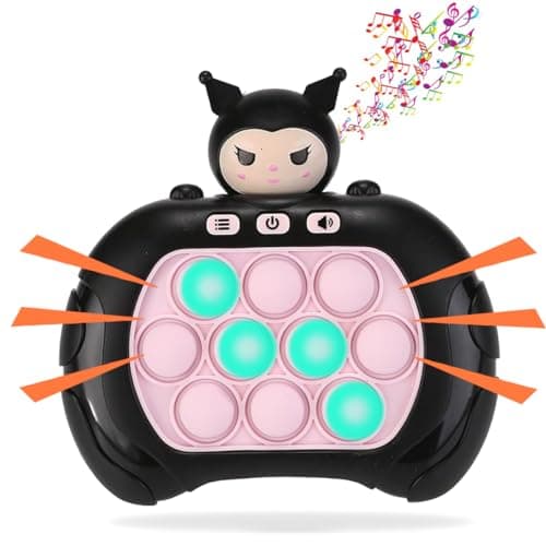 Jeu de Bulles de poussée Rapide pour Les Enfants et Les Adultes, Mini Jeu de poussée Rapide à la Main, soulagement du Stress Jeux de Fidget Populaires (Renard)