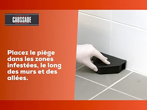 CAUSSADE Raticide Canadien - Forte Infestation - Appât Prêt à l'Emploi 40 Pieces CARPT400