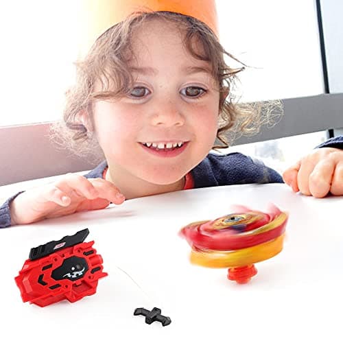 Toupie avec Lanceur, Toupie Metal Fusion, Metal Fusion Burst Turbo Blade Gyro de Combat Jouet Set, EnfantsAdolescents Et Enfants De Plus De 6 Ans