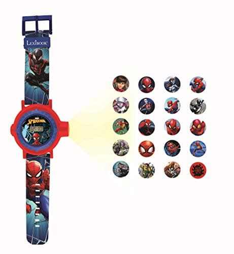 Lexibook, Montre Bracelet Ajustable avec Projections de 20 Images, écran Digital, Disponible en Plusieurs Personnages et Couleurs, DMW050-series