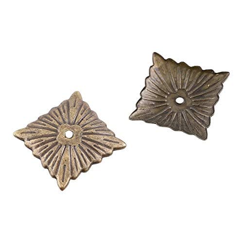 Clous de tapisserie d'ameublement, 100pcs punaises décoratives bronze pour meubles canapé porte chaussures, kit assortiment goujons décoratif pour intérieur ant