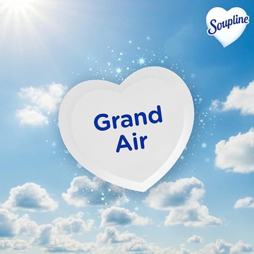 SOUPLINE - Spray Brume de Linge Parfum Grand Air - Brume Parfumée pour Linge de Maison et Vêtements - Complément Idéal à Votre Lessive et à Votre Adoucissant Linge - Lot de 2 x 300 ml