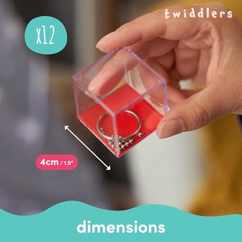THE TWIDDLERS 12 Mini Casse-Têtes, Petits Jeux de Puzzle pour Enfants - Pochettes Surprise, Cadeaux Invités, Kermesse, Anniversaires, Mariages, Petit Cadeau, Jouet Pinata