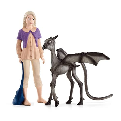 schleich 42636 Luna et Bébé Sombral, dès 6 ans, WIZARDING WORLD - figurine, 12 x 2 x 10 cm