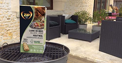 Zip Fireball Laine de bois 1Kg