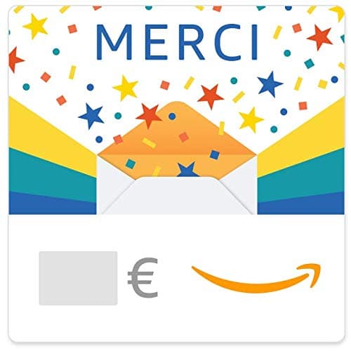 Carte cadeau Amazon.fr - Email - Enveloppe Merci