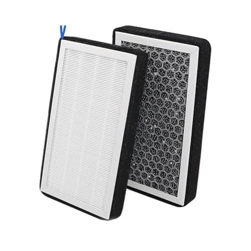 FDDTDSE [Replacement] Cabine modèle 3 Y for Filtre à air HEPA, Filtre à air amélioré avec Charbon Actif de Remplacement for Tesla for modèle 3 Y 2017-2023, Lot de 2