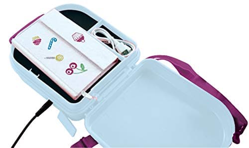 Lexibook- Disney La Reine des Neiges Elsa & Anna Mon Enceinte secrète Portable sans Fil, avec Microphone, Prise Jack, Ports TF/SD, Bleu, BTC050FZ