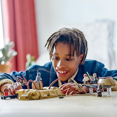LEGO Star Wars L’Esquif du Désert et la Fosse du Sarlacc - Set de Construction Collector pour Les Enfants et Les Fans de la Saga - Véhicule à Construire pour Garçons et Filles 75396
