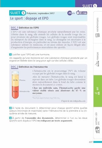 Maxi-Annales ABC du Brevet 2025 - Toutes les matières 3e : Maths - Français - Histoire-Géographie EMC (Enseignement Moral et Civique) - Physique-Chimie - SVT - Technologie - Oral - Sujets et corrigés