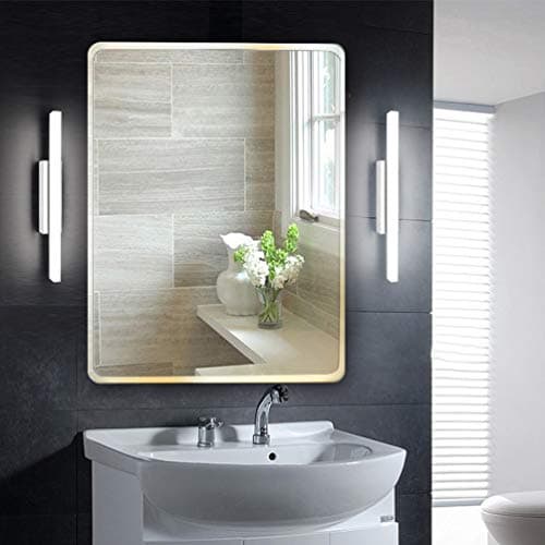 Klighten Lampe Miroir LED salle de Bains 9W 40cm, IP44 Lumiere Salle de Bain Miroir Moderne, Applique Murale Salle de Bain, 110-240V, 600 Lumen, Blanc Froid 6000K