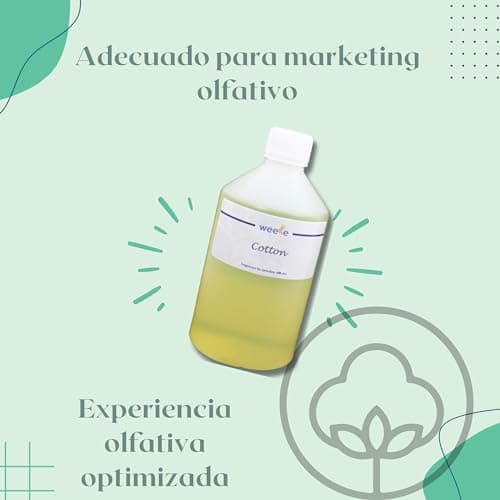 Parfum Cotton pour diffuseurs de fragrance professionnels pour le commerce et la maison Weele 500 ml