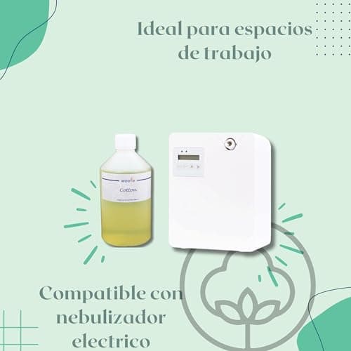 Parfum Cotton pour diffuseurs de fragrance professionnels pour le commerce et la maison Weele 500 ml