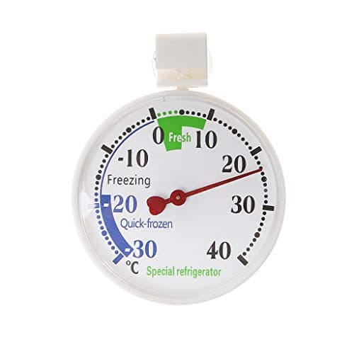 BIlinli Réfrigérateur Congélateur Thermomètre Réfrigérateur Jauge de température de réfrigération pour Environnement à Basse température Usage Domestique
