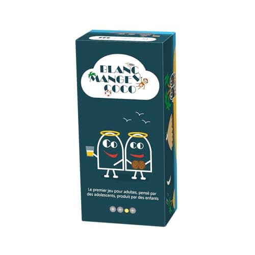 BLANC MANGER COCO – Le 1er Jeu pour Adultes pensé par des Ados, Produit par des Enfants - 600 Cartes ;-