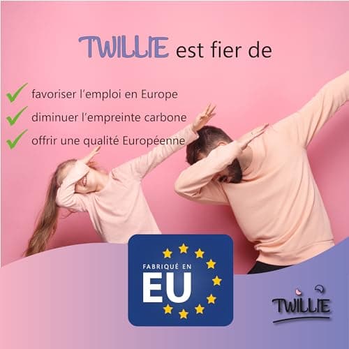 Twillie – Protège Matelas 70 x 140 cm Imperméable et Respirant - Alèse Qualité Supérieure Certifié Oeko-TEX® - Aegis® - Hypoallergénique - Anti Acarien, Bactérien,– Housse Matelas 100% Polycoton