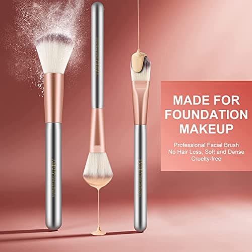 18PCS Set Pinceaux Maquillage Pinceaux à Maquillage Professionnel Pinceaux Maquillages pour Fond De Teint, Blush, fard à Paupières