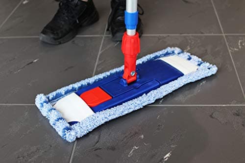 Lot de 2 serpillères Bellanet Allrounder - 50 cm - Housse de rechange pour tous les supports pliants courants - Avec fibres à poils