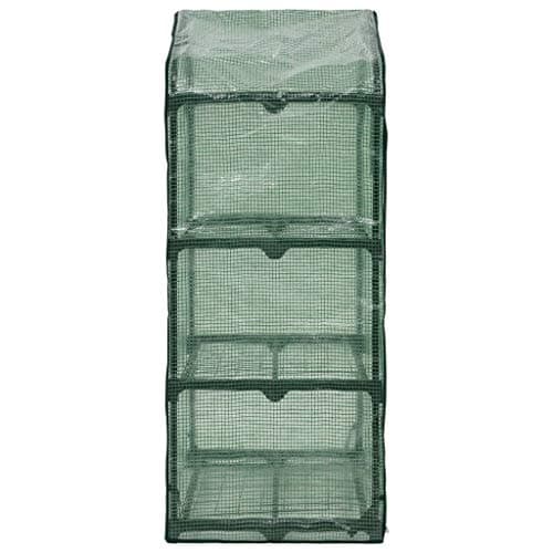 Keketa Mini serre à 3 niveaux pour jardin - 69 x 49 x 125 cm