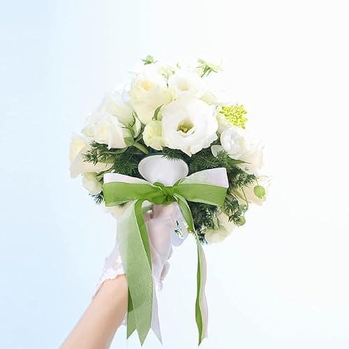 Frogetu Lot de 4 Rouleaux Ruban Organza,20mmx45m Ruban de Satin d'organza, Vert Ruban Cadeau Emballage Transparent pour Décoration de Mariage,ballons de fête et nœuds Fête d'anniversaire