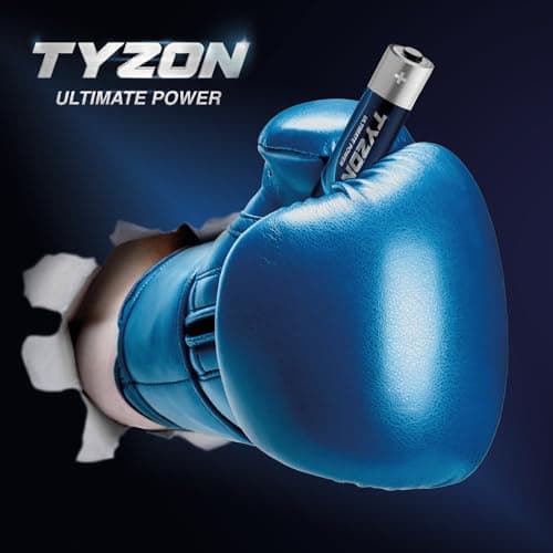 Tyzon® Piles Alcalines AA 1,5 V, Pack de 40 – Durables & Haute Performance, Idéales pour Appareils Ménagers et Électroniques