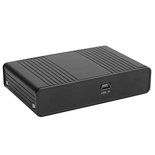 AMONIDA DM-HD10 Carte Son Externe Adaptateur Surround 5.1 6 canaux Adaptateur de Carte Son Audio