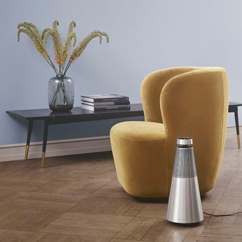 Bang & Olufsen Beosound 2 (3ème Génération) - Enceinte Puissante Bluetooth WiFi Connectée Élégante, une Expérience Sonore à 360 Degrés qui emplit toute la Pièce, Aluminium de haute Qualité - Natural