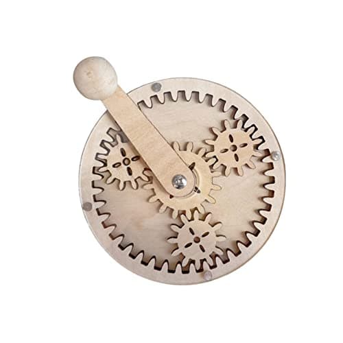 Amagogo Montessori Planche Occupée Accessoires de Bricolage Jeu de Intérieur à Manivelle pour Enfants