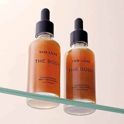 TAN-LUXE THE BODY Gouttes autobronzantes, foncées (15 ml) Ajoutez des gouttes bronzantes aux soins de la peau pour un bronzage corporel personnalisé