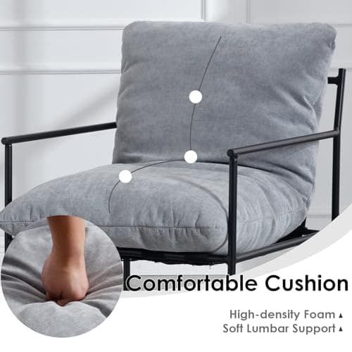 Wahson Lot de 2 Chaise Salle à Manger en Chenille Chaise de Cuisine Moderne Rembourré avec Pieds en Métal, Chaise de Salon avec Accoudoirs pour Salle à Manger/Chambre/Restaurant,Girs