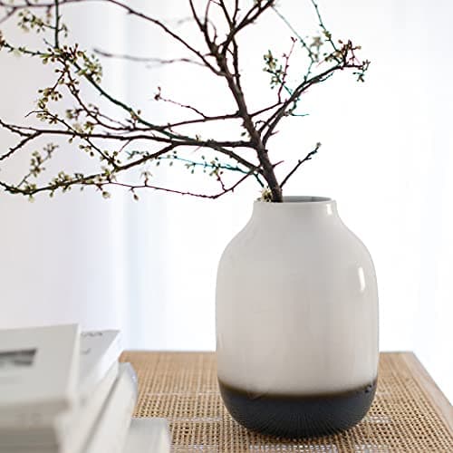 like. by Villeroy & Boch Lave Home Vase Shoulder, 15,5 x 15,5 x 22 cm, Bleu