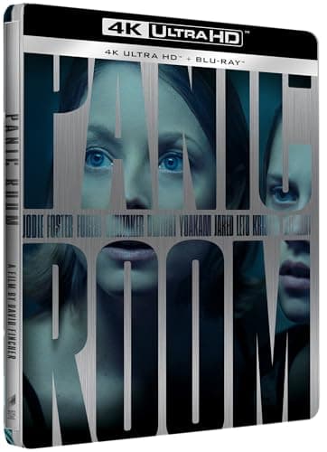 PANIC ROOM - COMBO UHD 4K + 2 BD - STEELBOOK - EDITION LIMITEE