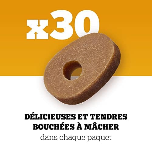 Pedigree Multivitamines Digestion Compléments Alimentaires pour Chiens - Friandises avec probiotiques, Sachet de 36x180g, Récompenses Qui aident au Maintien d'une Bonne Digestion, Facile à Manger