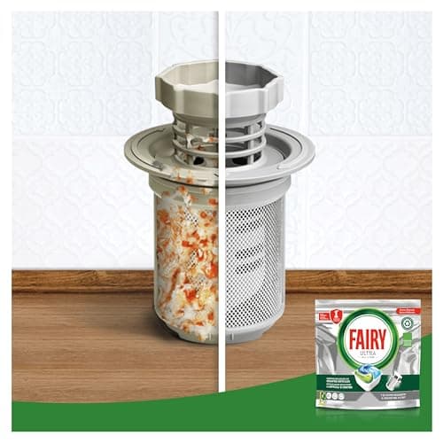 Fairy Original Tablettes Lave-vaisselle All In One, Citron, 132 (6x22) Capsules, Efficaces Même Sur La Graisse Incrustée