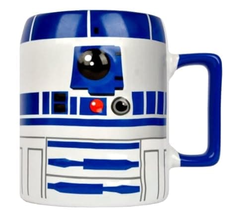 GIFTDECOR Tasse en céramique Star Wars R2D2 - 10 cm de hauteur - 350 ml